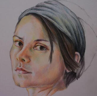 Color Pencil Portrait